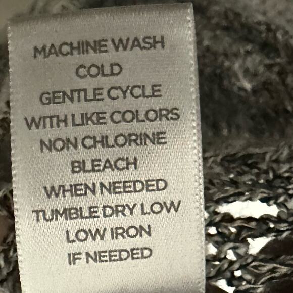 AVENUE Sweater Womens Size 22/24 Open Knit Dolman Sleeve - Picture 5 of 5